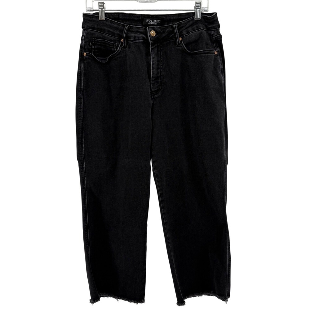 Joyrich High-Waist Black Straight Jeans